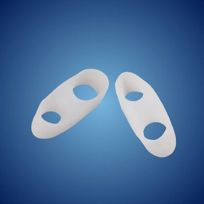 Gel Toe Separators for Bunions, Hammertoe & Crooked Toes – Soft Silicone Alignment Spacers for Pain Relief & Overlap Correction