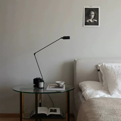 Modern LED Desk Lamp with Adjustable Arm & Dimming Control | Minimalist Design for Focused Illumination