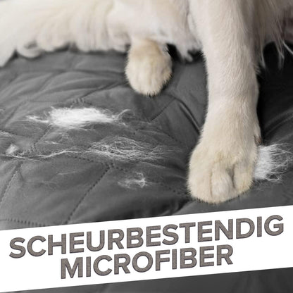 Quilted Furniture Throw Protector with Anti-Slip Backing for Couches and Sofas – Water-Resistant Padded Slipcover for Pet Owners, Living Roo