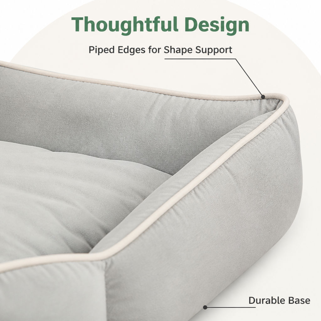 Ortekor All-Season Plush Donut Pet Bed