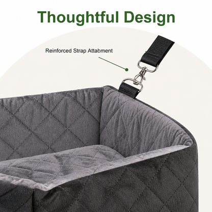 Ortekor Washable Plush & Non-Slip Car Seat Booster