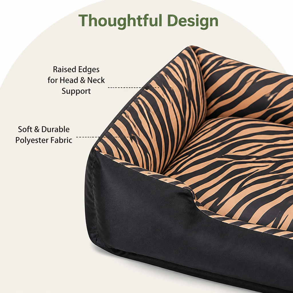 Ortekor Cozy Plush & Washable Dog Bed