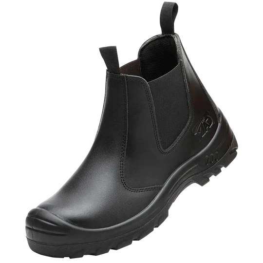 Steel Toe Work Boots with Orthopedic Support for Construction & Warehouse | Anti-Slip Oil-Resistant Safety Footwear for Long Shifts