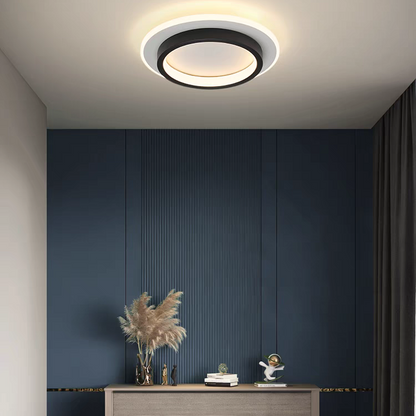 Round Flush Mount LED Light 2 in Low Profile for Bedroom Hallway Living Room Kitchen Entry Modern Ultra Slim Disk Design 10W 20W Integrated
