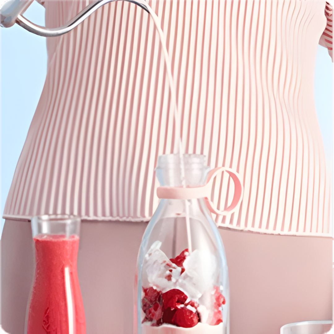 USB Rechargeable Personal Blender 17 oz Bottle for Protein Shakes Smoothies Juice Mixing On-The-Go Fitness Travel Home Office Workout
