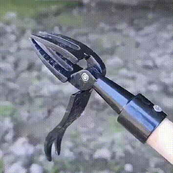 Weeding Tool with Detachable Handle, Stand Up Weed Puller for Lawn, Stainless Steel Weeder Tool for Dandelion Removal