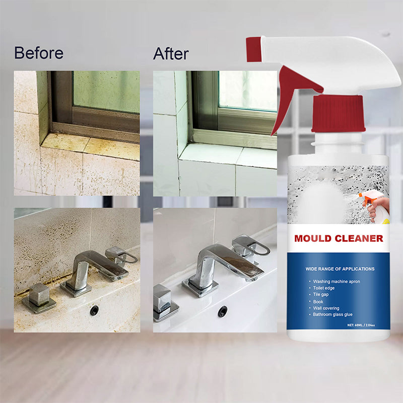 Foaming Mold & Mildew Remover Spray for Bathroom Tile Grout Shower Kitchen No Scrub Stain Eliminator