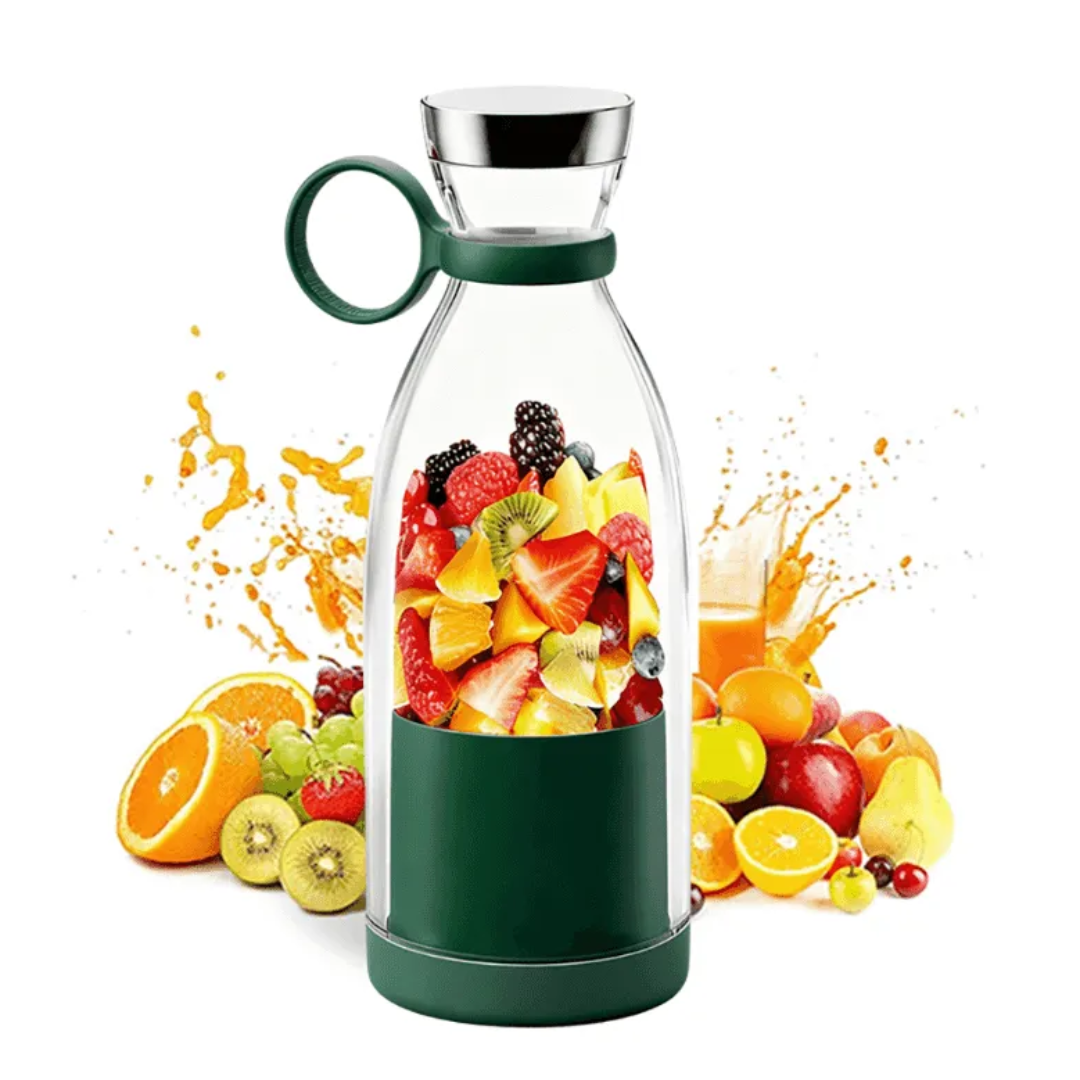 USB Rechargeable Personal Blender 17 oz Bottle for Protein Shakes Smoothies Juice Mixing On-The-Go Fitness Travel Home Office Workout