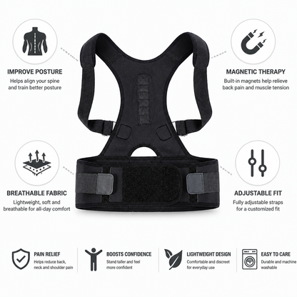 Breathable Magnetic Therapy Posture Corrector