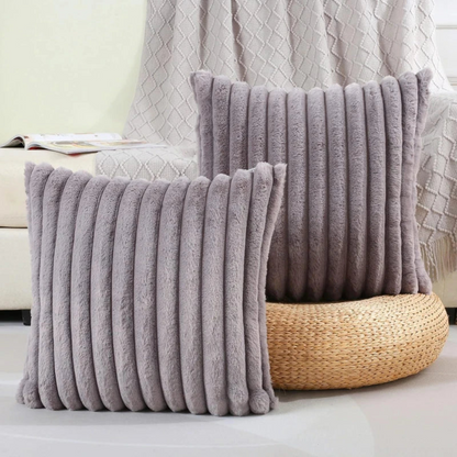 Plush Velvet Throw Pillow Cover – Soft Decorative Cushion Case for Couch, Bed & Living Room