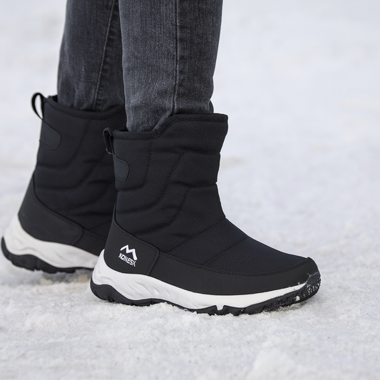 Women's Waterproof Insulated Winter Boots with Anti-Slip Sole for Cold Weather Snow Rain