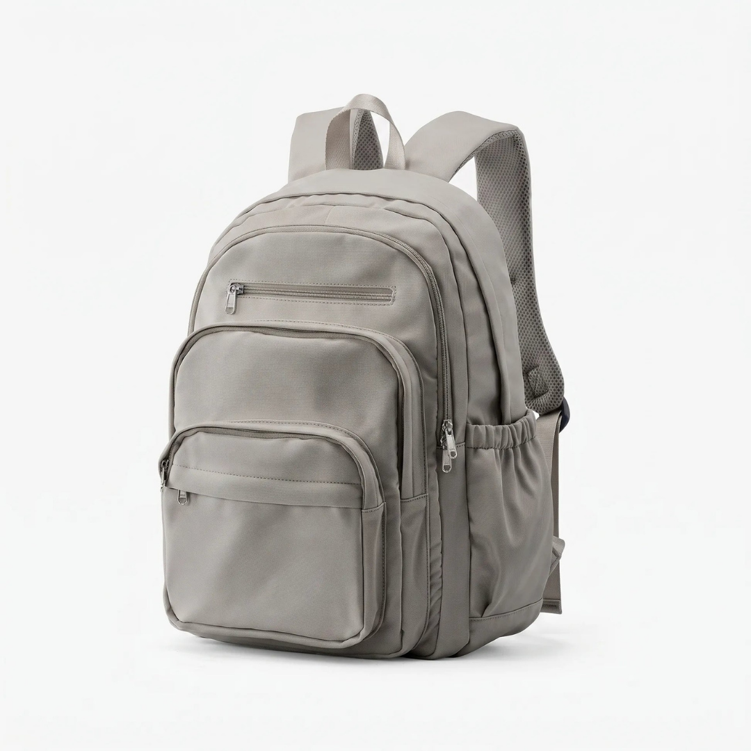 Multi-Compartment Student Backpack with Laptop Sleeve – Organized Travel Bag for School, College & Work