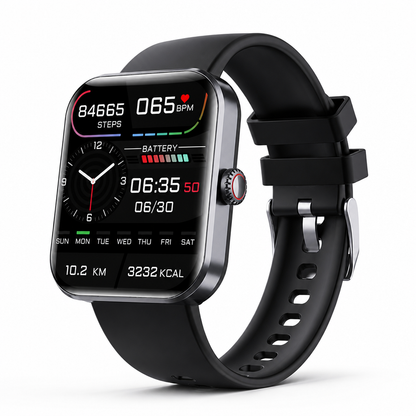 Painless Non-Invasive Glucose Monitor Watch (5-Day Battery)