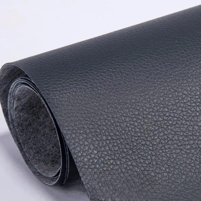Peel-and-Stick Leather Repair Patches for Furniture, Car Seats & Bags – Cut-to-Fit, Waterproof Vinyl Sheet 20×54 in