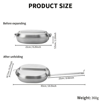 MEALTREK – Stainless Steel Camping Lunch Box