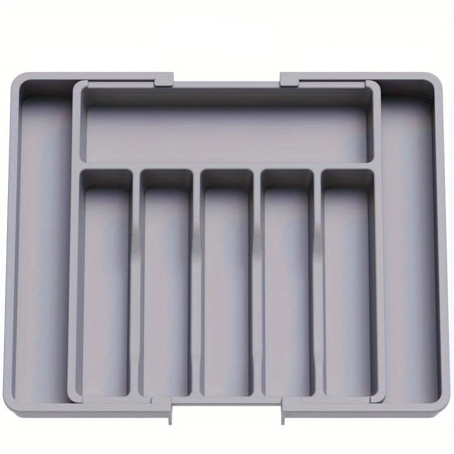 FLEXITRAY – Expandable Utensil Organizer for Kitchen Drawers