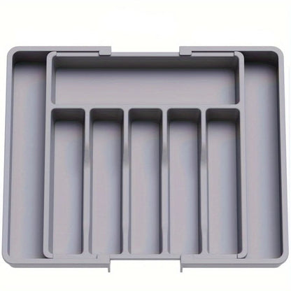 FLEXITRAY – Expandable Utensil Organizer for Kitchen Drawers