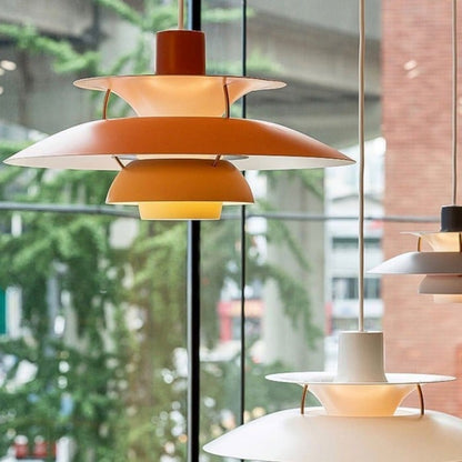 Adjustable Cord Pendant Light with Metal Shade – Modern Drop Ceiling Fixture for Kitchen & Dining Room