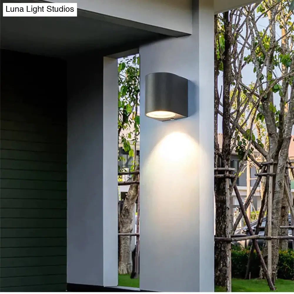 Waterproof Outdoor LED Wall Sconce for Porch, Garden & Entryway | Modern Aluminum Fixture, IP65 Rated