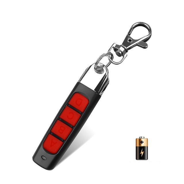 Wireless Key Fob Programmer for Auto & Garage – 4-Button Keychain Cloner for Gate Opener, Vehicle Entry, Home Access