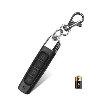 Wireless Key Fob Programmer for Auto & Garage – 4-Button Keychain Cloner for Gate Opener, Vehicle Entry, Home Access