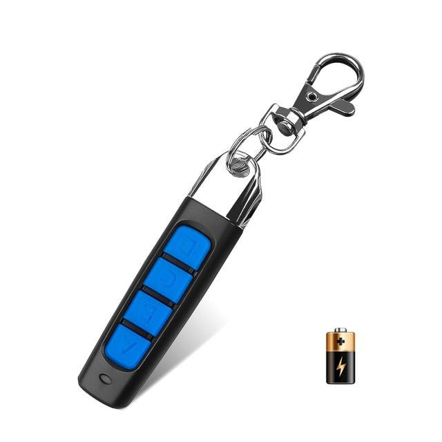 Wireless Key Fob Programmer for Auto & Garage – 4-Button Keychain Cloner for Gate Opener, Vehicle Entry, Home Access