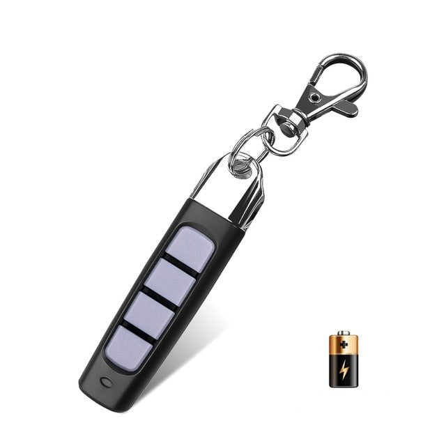 Wireless Key Fob Programmer for Auto & Garage – 4-Button Keychain Cloner for Gate Opener, Vehicle Entry, Home Access