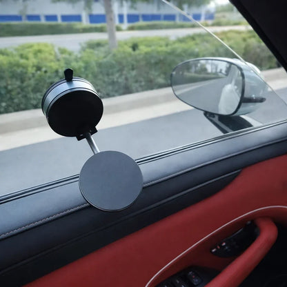 Dashboard Cell Phone Mount with 360° Rotation and Vacuum Grip for Car Windshield Navigation Hands-Free Viewing