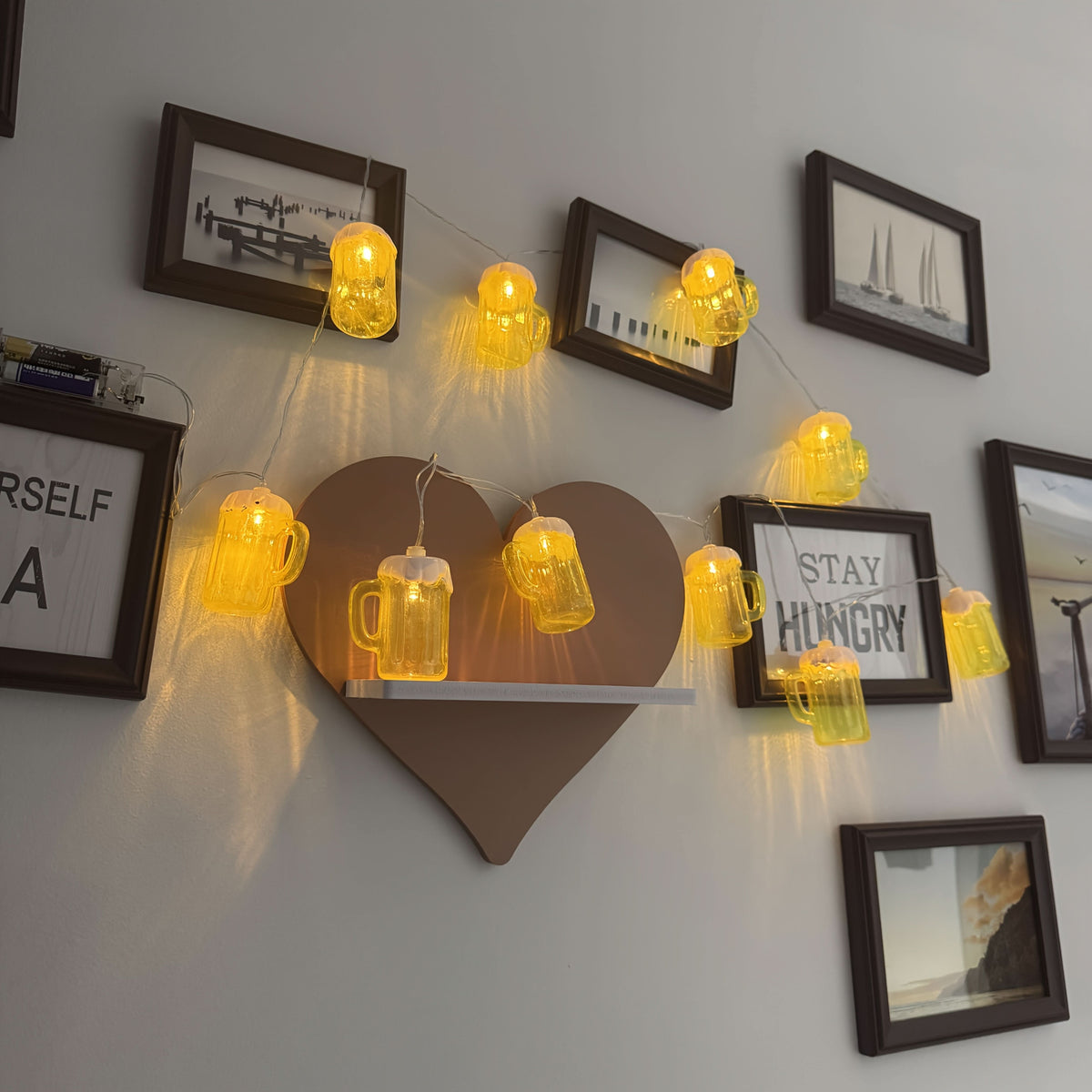 BREWGLOW – Beer Mug LED Top for Festive Ambient Lighting
