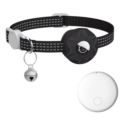 GPS-Free Android Tracking Collar for Cats & Small Dogs – Lightweight Reflective Strap with Sound Locator for Outdoor Pets