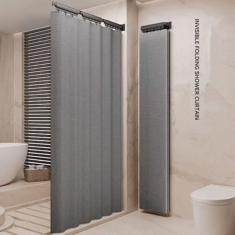 DRYDIVA – Foldable Shower Curtain Rod Partition Set
