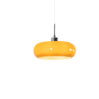 Scandinavian Wood & Metal LED Pendant Light with Adjustable Cord for Dining Room Kitchen Bedroom Modern Minimalist Ceiling Fixture