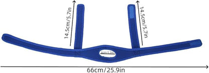 Jaw Support Strap for Snoring Relief – Adjustable Neoprene Chin Wrap for Sleep