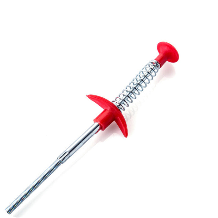 Drain Snake Hook Tool for Kitchen Sink Tub Shower Hair Clog Removal Unclogging Plumbing