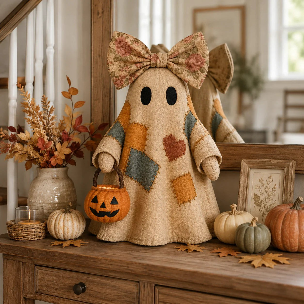 BooBelle™ – Patchwork Ghost Lamp