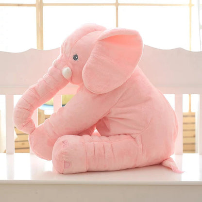 Plush Elephant Nursery Pillow for Babies & Toddlers – Soft Cuddle Cushion for Nap Time, Play & Decor