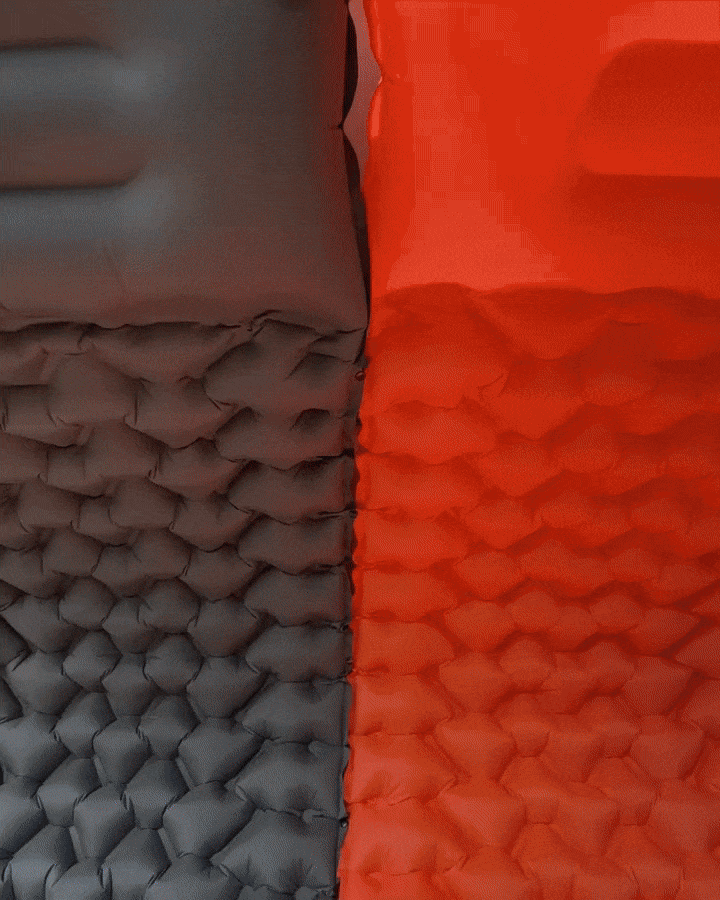 Adventure Ready | Ultralight Sleeping Mat with Integrated Pump | Compact Design for Effortless Setup