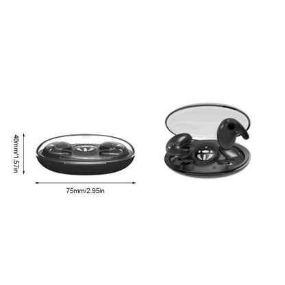 Compact Wireless Bluetooth Sleep Earbuds for Side Sleepers with Noise Isolation & 24-Hour Battery Life for Bedtime Music & Phone Calls