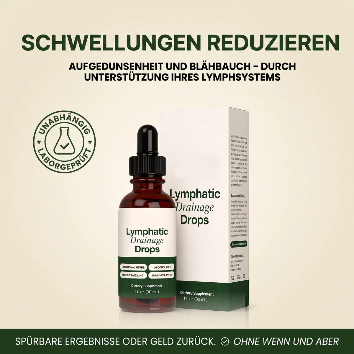 Lymphatic Drainage Drops Natural Bloat & Swelling Relief