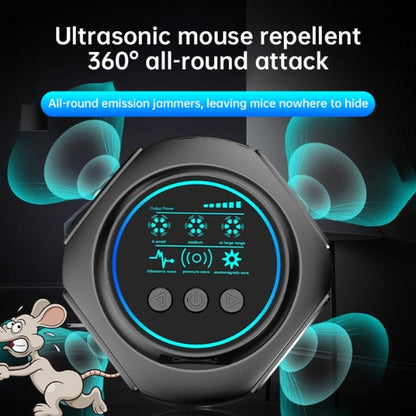 Plug-In Ultrasonic Rodent Deterrent for Indoor and Outdoor Use