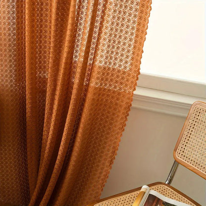 SunWeave – Bohemian Crochet Curtain