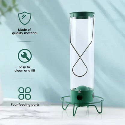 Durable Outdoor Seed Dispenser – Squirrel-Resistant Bird Feeder