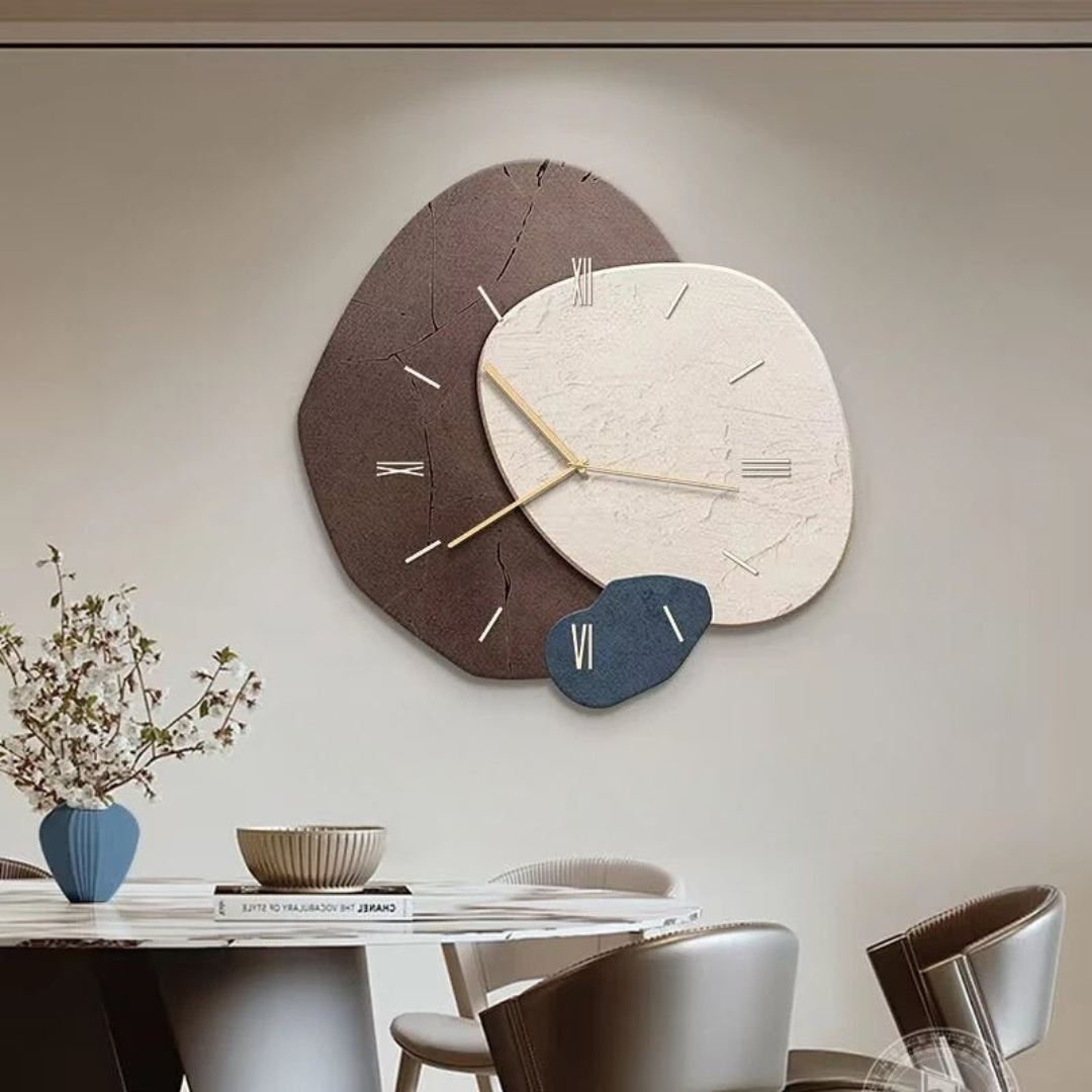 Silent LED Backlit Wood Clock for Bedroom Living Room Home Office Ambient Decorative Timepiece Warm Glow Modern Scandinavian Wall Art