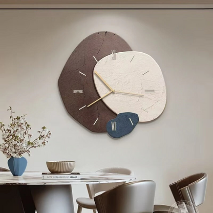 Silent LED Backlit Wood Clock for Bedroom Living Room Home Office Ambient Decorative Timepiece Warm Glow Modern Scandinavian Wall Art