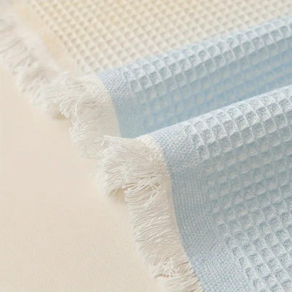 Rainbow Chill Sofa Cover - Ice Silk, Non-Slip for Sectional Couch