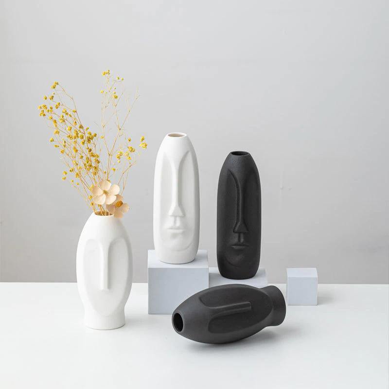 ElongaFace™ Ceramic Vase