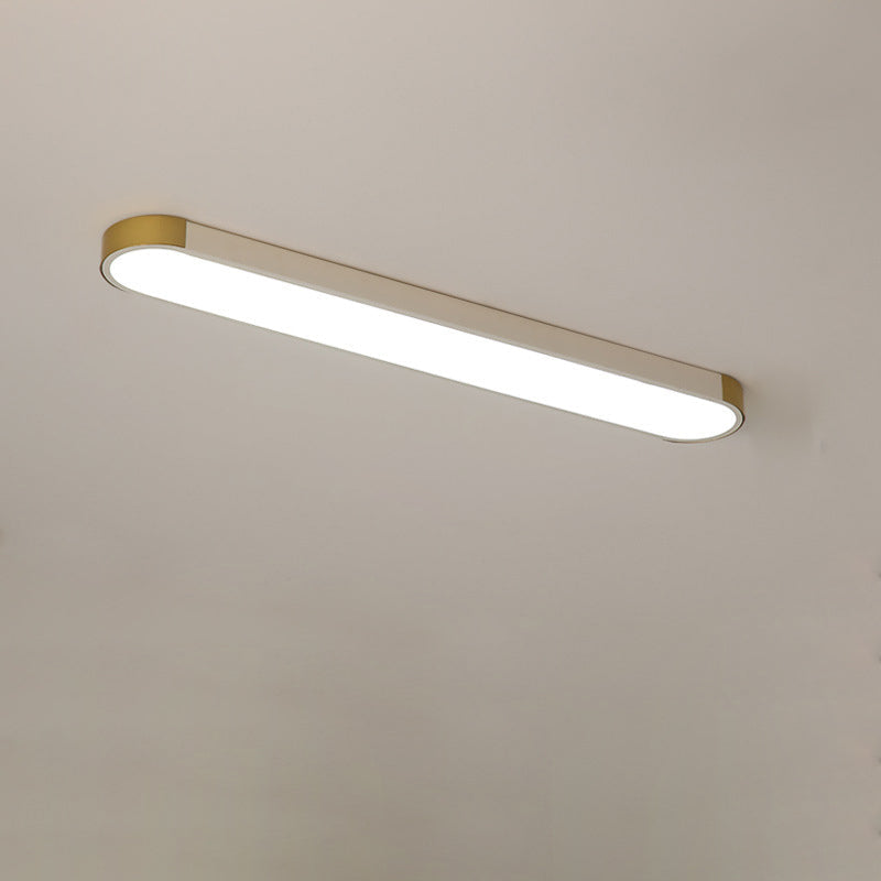 26-Inch Round LED Ceiling Light with 3 Color Modes, Modern Low-Profile Fixture for Bedroom Living Room Hallway Office Kitchen Bathroom, Iron