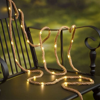 HEMPHAVEN – Rope String Lights for Warm and Inviting Spaces