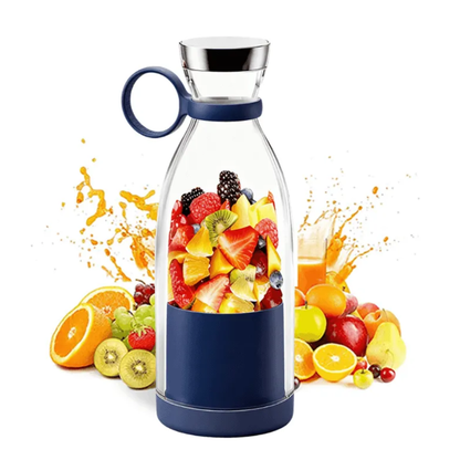 USB Rechargeable Personal Blender 17 oz Bottle for Protein Shakes Smoothies Juice Mixing On-The-Go Fitness Travel Home Office Workout