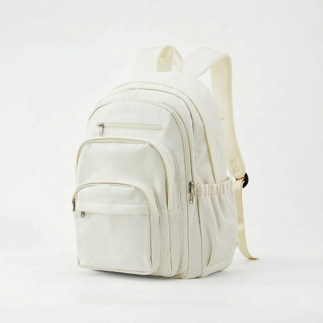 Multi-Compartment Student Backpack with Laptop Sleeve – Organized Travel Bag for School, College & Work